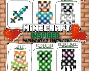 Minecraft Perler Bead Designs