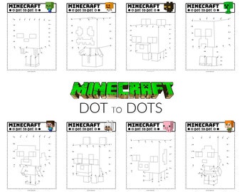Minecraft Dot to Dots