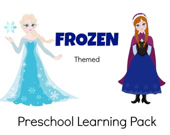 Frozen Themed Preschool Pack