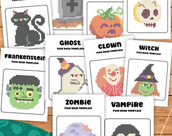 Halloween Perler Bead Designs