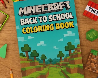 Back to School Coloring Book for Kids – Fun Pixel Art Activities, School Theme Printable, Great for Boys & Girls