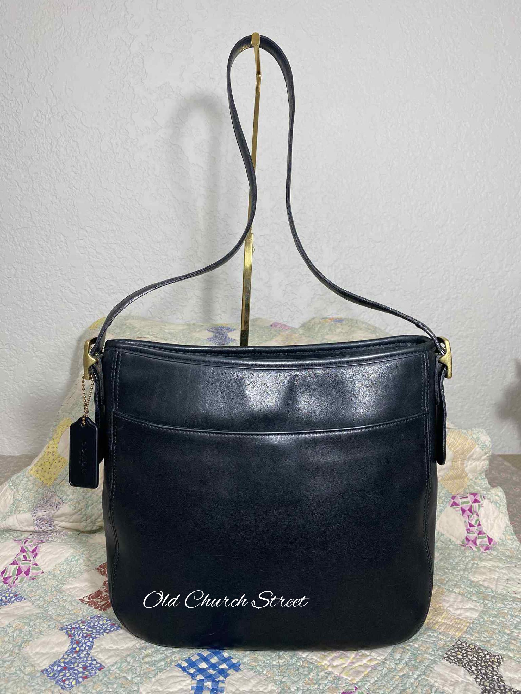Vintage Coach Shoulder Bag Chelsea Hobo 6003 Leather Large Purse