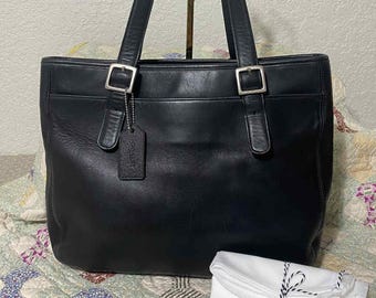 Coach Legacy 11127 65th Anniversary Collection Black Leather