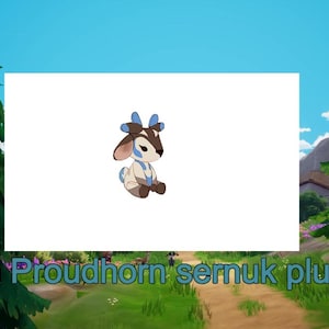 Palia proudhorn sernuk plush