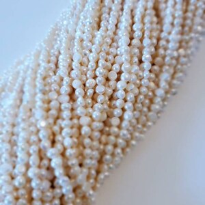 White Pearl, Freshwater Pearl, Baroque Pearl, Pearl Strand, Pearl, Pearl Beads, Gemstone, Gemstone Beads, Beads, White Beads