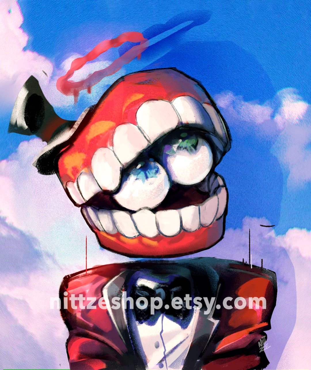 caine-heaven-tadc-print-etsy