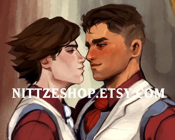 Jayce and Viktor Academy Arcane Jayvik - Etsy