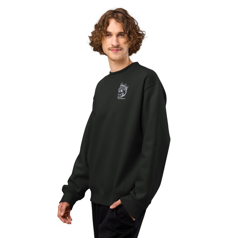 Oversized heavyweight sweatshirt