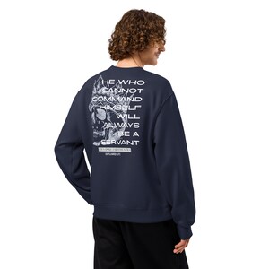 Oversized heavyweight sweatshirt