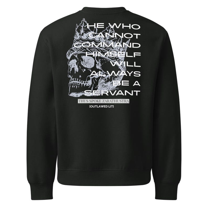 Oversized heavyweight sweatshirt