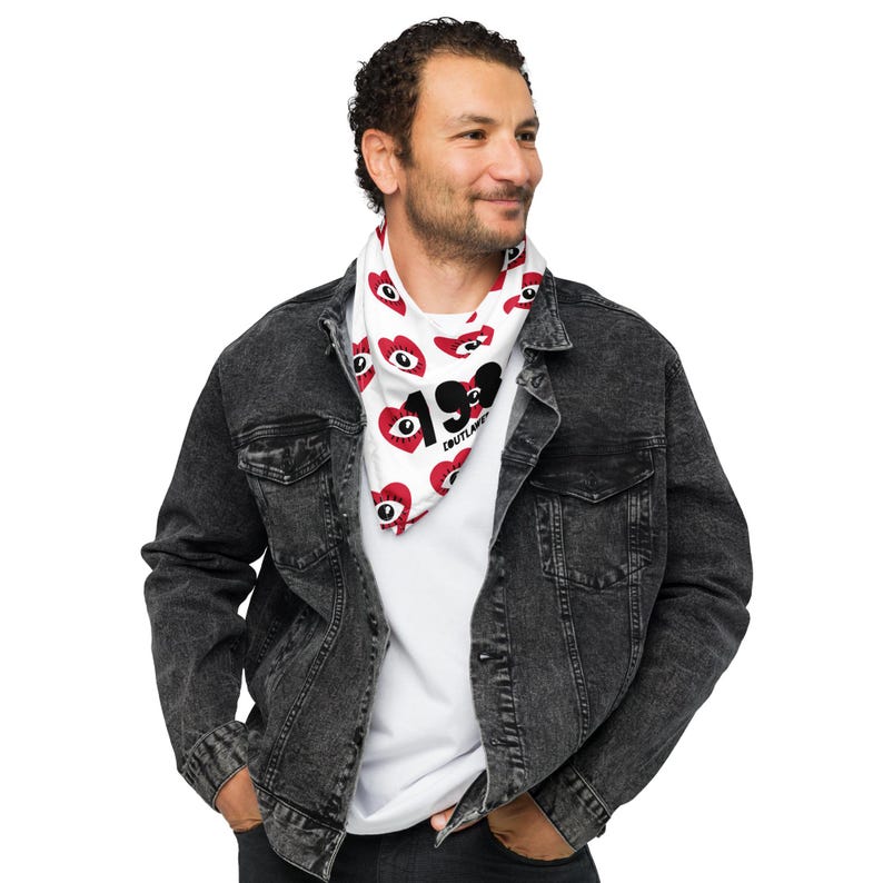 All-over print bandana