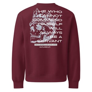 Oversized heavyweight sweatshirt