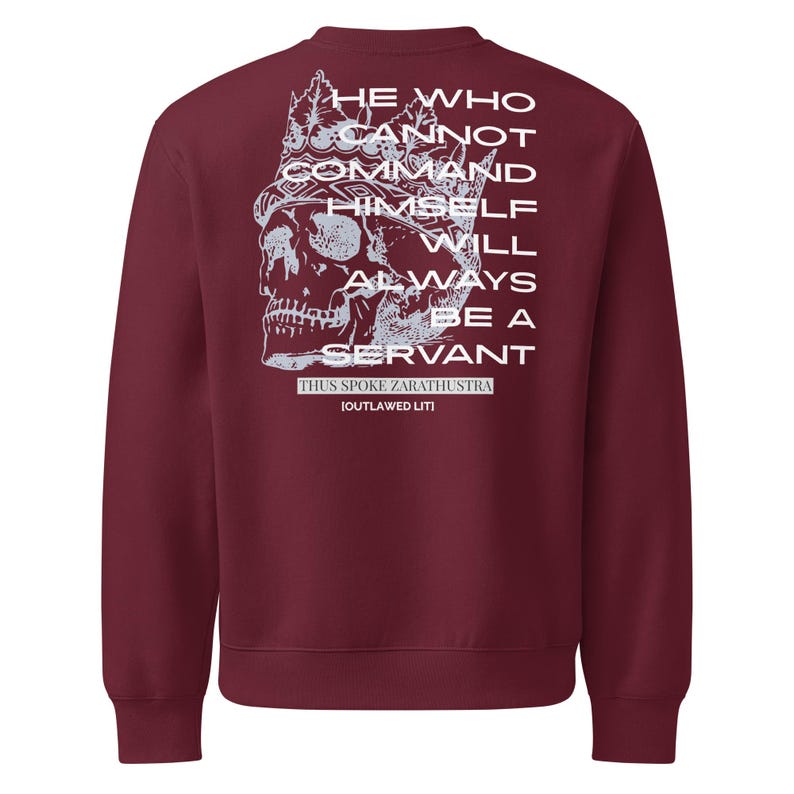 Oversized heavyweight sweatshirt