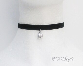 Black Velvet Choker, Black Choker, Red Choker, Bow Choker, Sexy Choker, Cute Choker, Bridesmaid Necklace, Alternative, Holiday Gifts