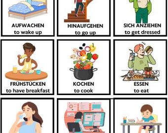 60 French Vocabulary Flashcards for Beginners – A1 Level | Digital ...