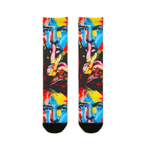 Colorful Sublimation Crew Socks for Art Lovers, Funky Gift for Him or Her, Unique Fashion Statement, Perfect for Birthdays, Festivals, [...]
