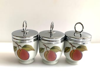 Set of Royal Worcester Egg Coddlers, from England (3)