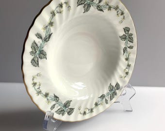Vintage Minton Bowls (Set of 5) , Greenwich Pattern Dinnerware Farmhouse Country England