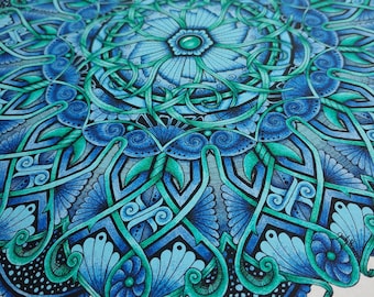 Premium Mandala print "Semiosis"