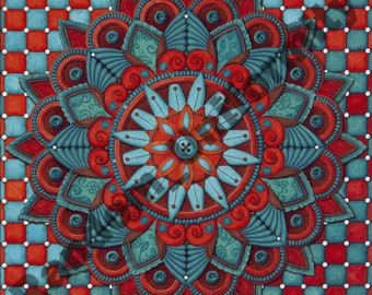 Premium Mandala print "Notions"