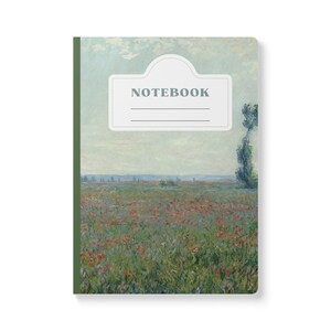 Impressionistische Zeitschrift | Softcover Notizbuch | Blank