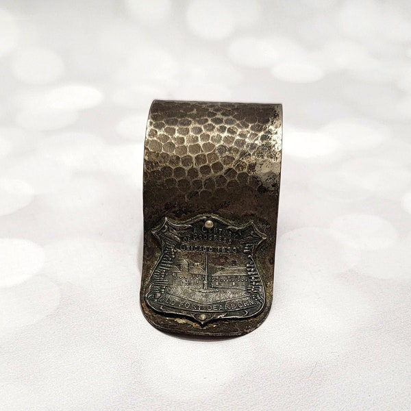 1993 Chicago World's Fair Fort Dearborn Napkin Ring