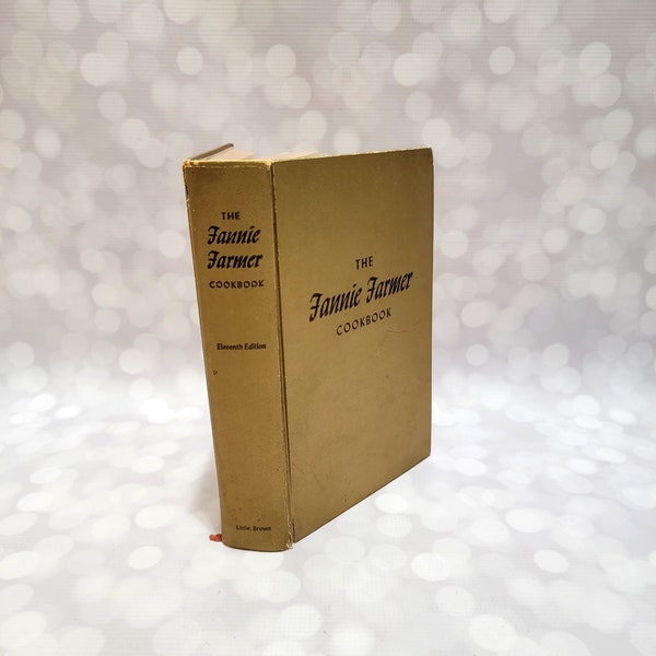 1965 Fannie Farmer Cookbook