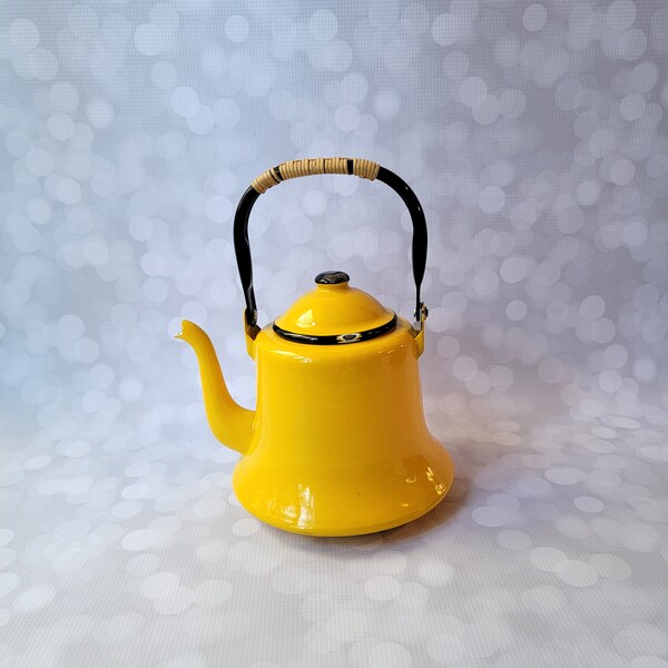Enamel Teapot Etsy