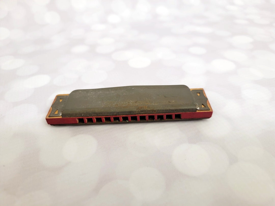 Vintage Harmonica Made in Japan Etsy