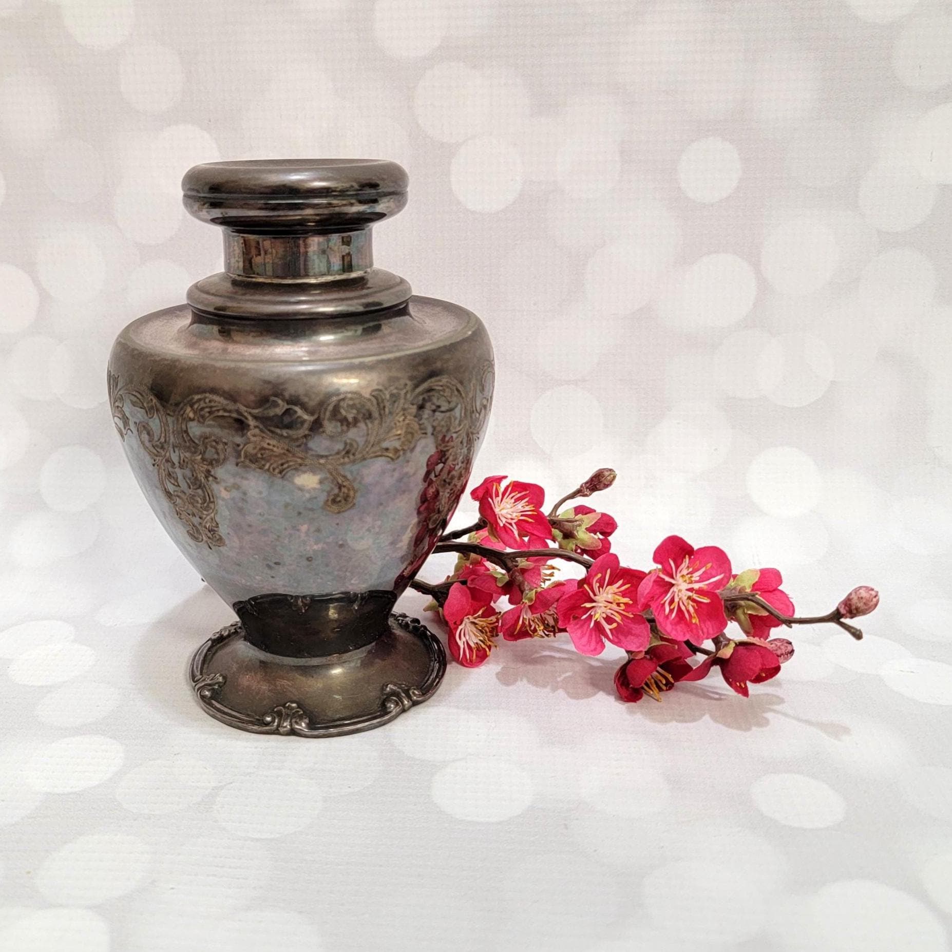 Silverplate Tea Caddy - Etsy