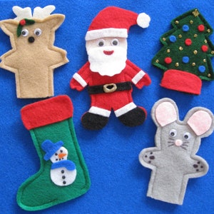 The Night Before Christmas Finger Puppets