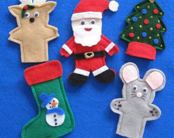 The Night Before Christmas Finger Puppets