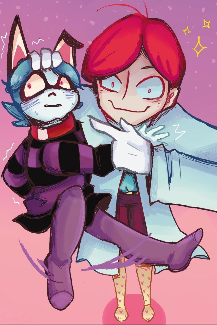 Mimi and Dr. Masacrik 18x12 Poster - Psychocuties