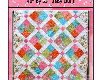 PDF Baby Quilt Pattern Dragonfly Hop Carlene Westberg Designs