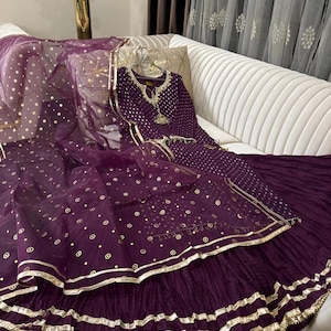 Latest Pakistani Wedding Dresses, Party Dress ,Indian Embroidery Clothes ,Stitched Gown, Mehndi dress,Nikkah dress, Outfit Made to Order