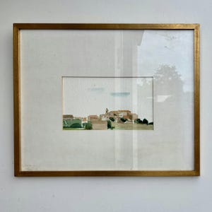 Klassiek landschapsolieverfschilderij "Ingelijst schilderij" Authentiek kunstwerk