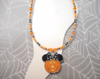 Nova pulseira de tornozelo adorável Minnie Mouse Pumpkin