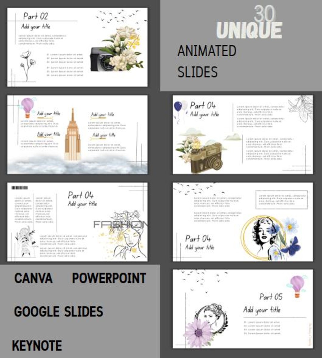 Minimalist Art Canva Template | Aesthetic Modern PPT Presentation