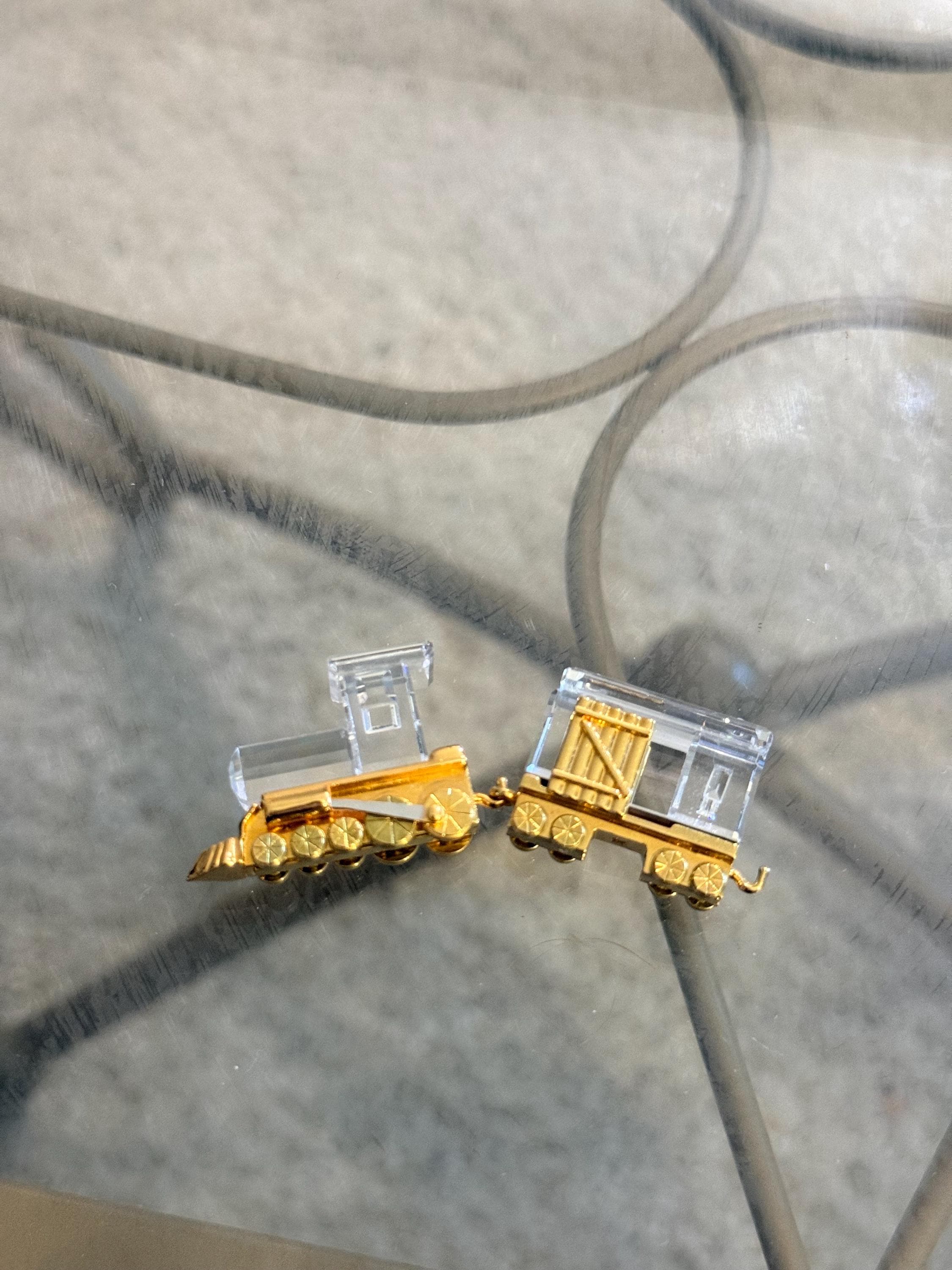 Swarovski Crystal Train - Etsy