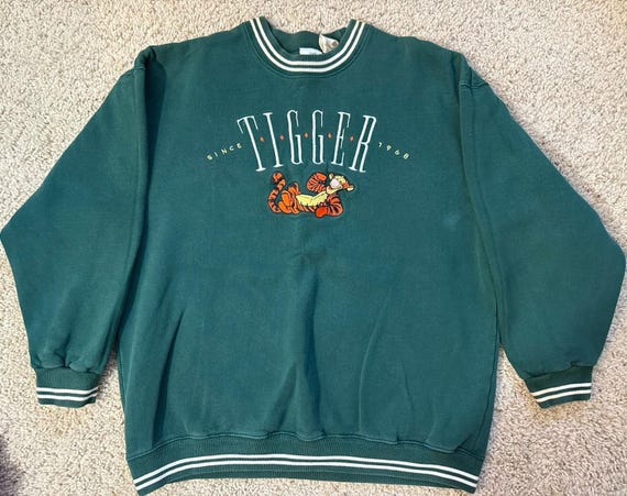 VTG The Disney Store Tigger Winnie The Pooh Pullo… - image 1