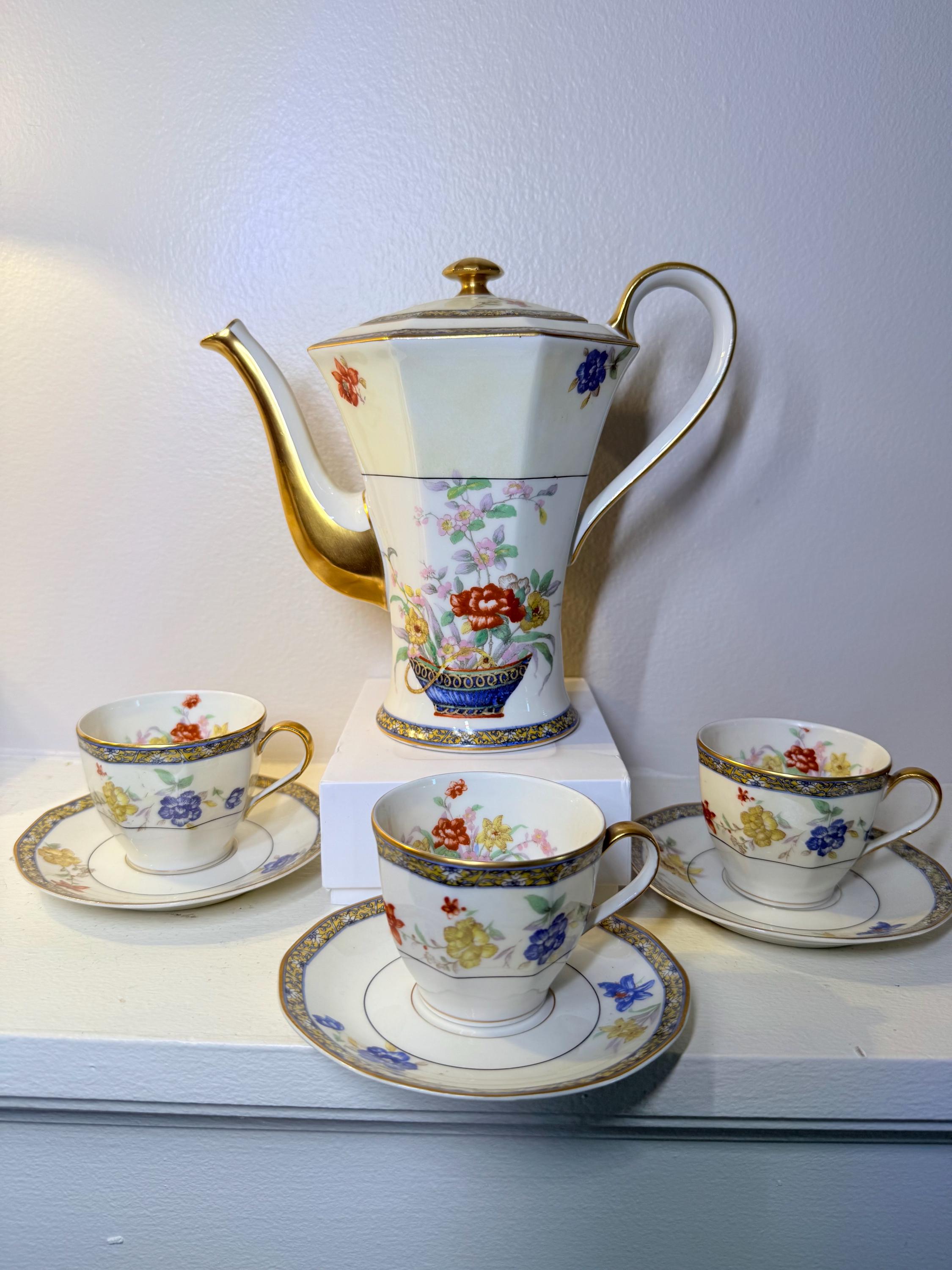 満庭芳　御瓷 高級ティーセット Haviland Limoges Teapot Theodore - Etsy