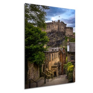 Edinburgh Castle Print: Royal Mile Photography, Scotland Travel Decor, Edinburgh Scotland Wall Art