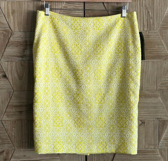 NWT Albert Nipon Women's Size 8 Yellow Floral Jac… - image 7