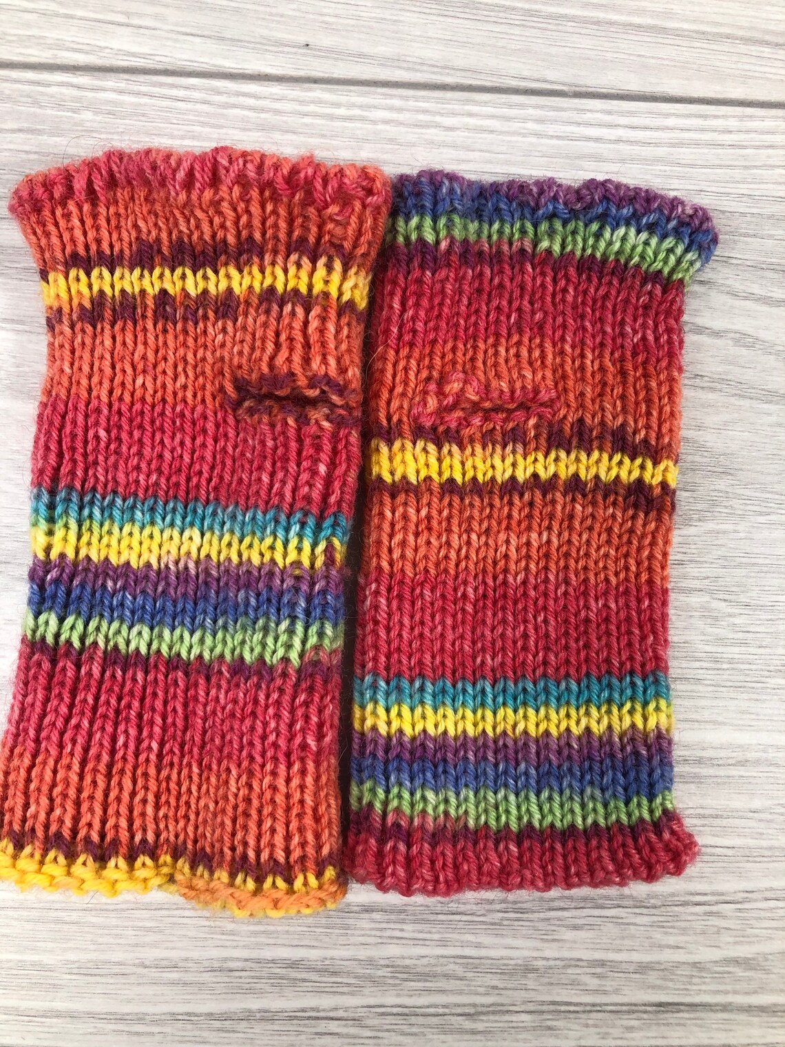 Ribbed Kids' Cuffs Adult Cuffs Knitted mitten cuffs Etsy