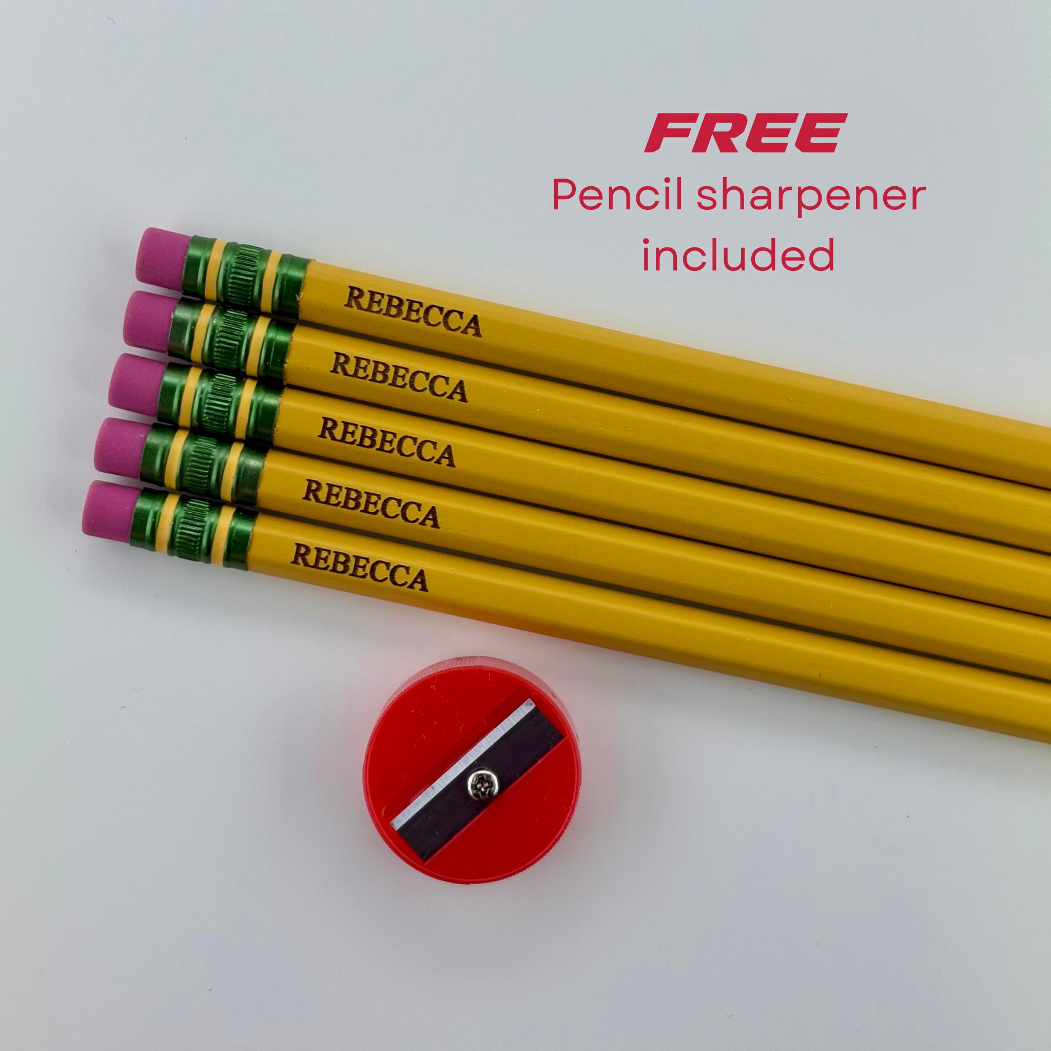 Personalized Ticonderoga #2 Pencils – Custom Engraved | Back to School ...