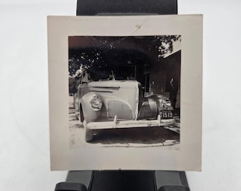 1950 Lackland AFB Texas 1939 Studebaker-auto zilvergelatinefoto