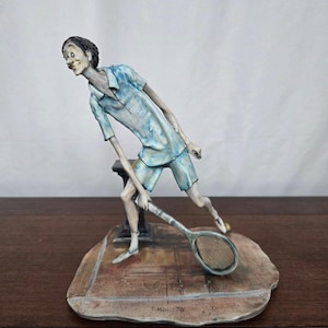 Lo Scricciolo イタリア製　T.Moretto 磁器人形　オブジェ Lo Scricciolo Toni Moretto Ceramic Italian Figurine Currency