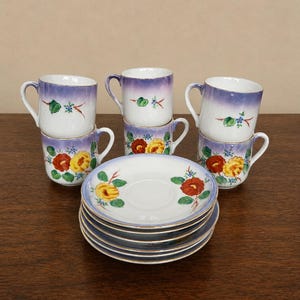 アンティーク　Shofu 松風陶器｜小　皿10個　輸出用｜1900年代前半 Shofu china - Etsy 日本