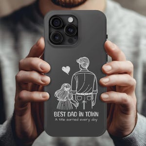Fathers Day Phone Case, Dad Gift from kids, Husband Birthday Present, Gift for Him, Dad, Stepdad or Grandpa, dad Funny gift Idea