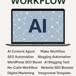 AI Content Automation Workflow for WordPress - Boost SEO Traffic with Make.com JSON Integration | Blogging Efficiency Solution